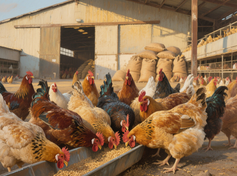 夏天鸡吃的少怎么办